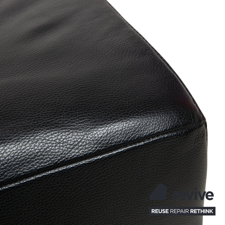 Koinor Ramon Leder Ecksofa Schwarz Sofa Couch