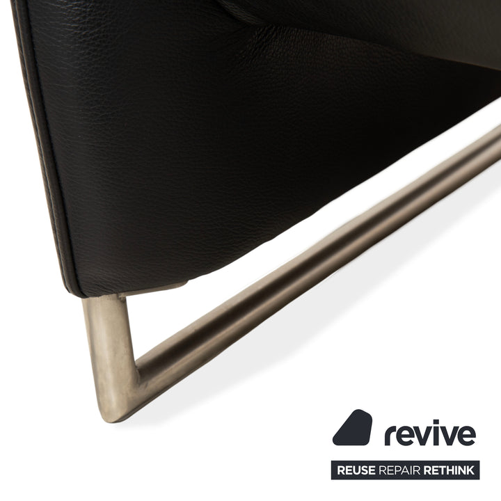 Koinor Ramon Leder Ecksofa Schwarz Sofa Couch