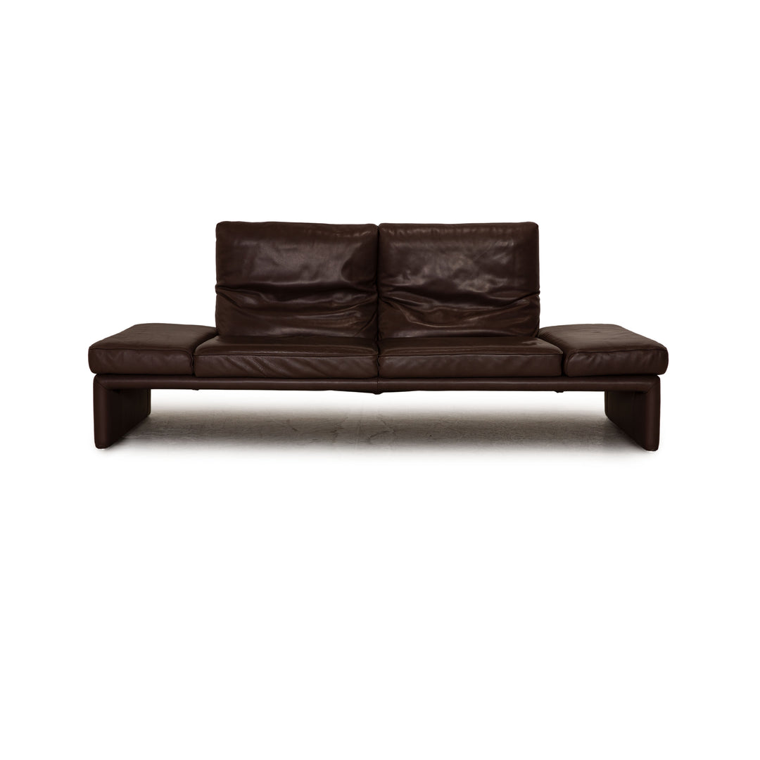 Koinor Raoul Canapé trois places en cuir marron