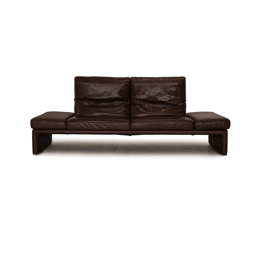 Koinor Raoul Canapé trois places en cuir marron