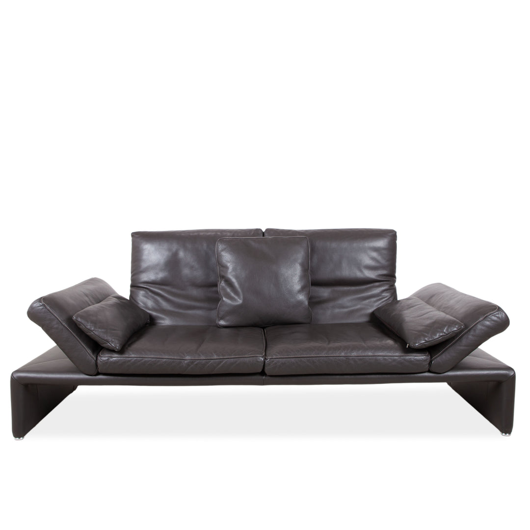 Koinor Raoul Canapé trois places en cuir marron
