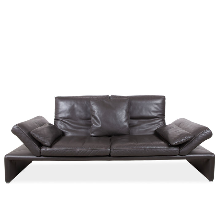 Koinor Raoul Canapé trois places en cuir marron