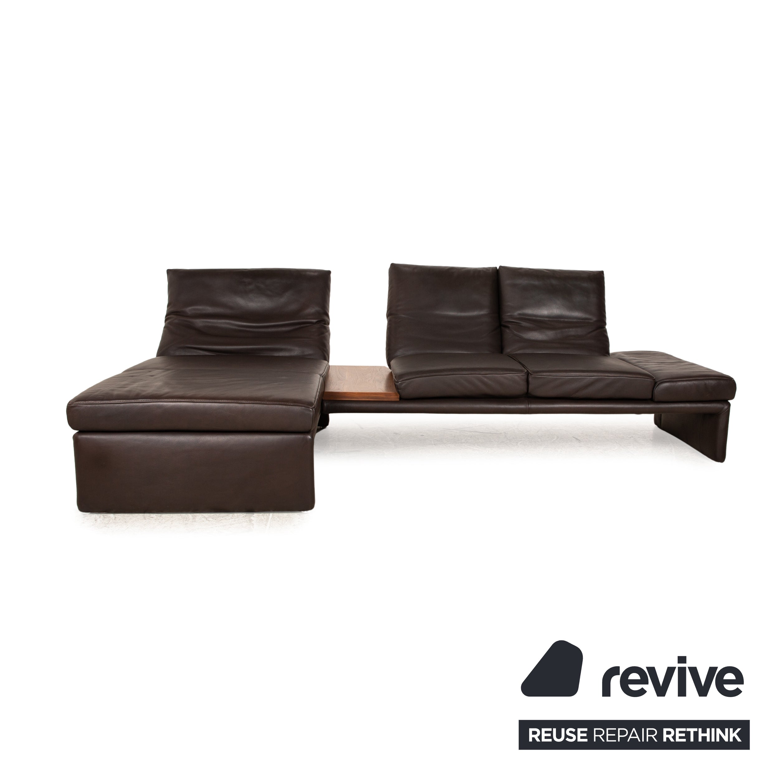 Koinor Raoul Leder Ecksofa Braun manuelle Funktion Recamiere Links Sofa Couch