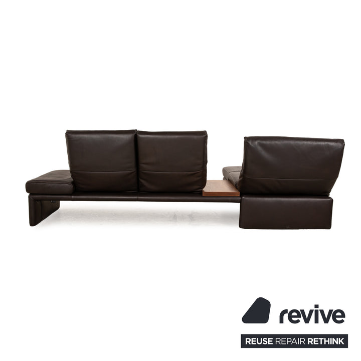 Koinor Raoul Leder Ecksofa Braun manuelle Funktion Recamiere Links Sofa Couch