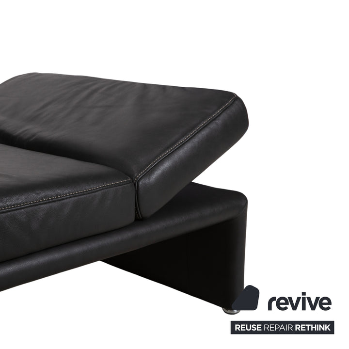 Koinor Raoul Leder Ecksofa Anthrazit manuelle und elektrische Funktion Sofa Couch