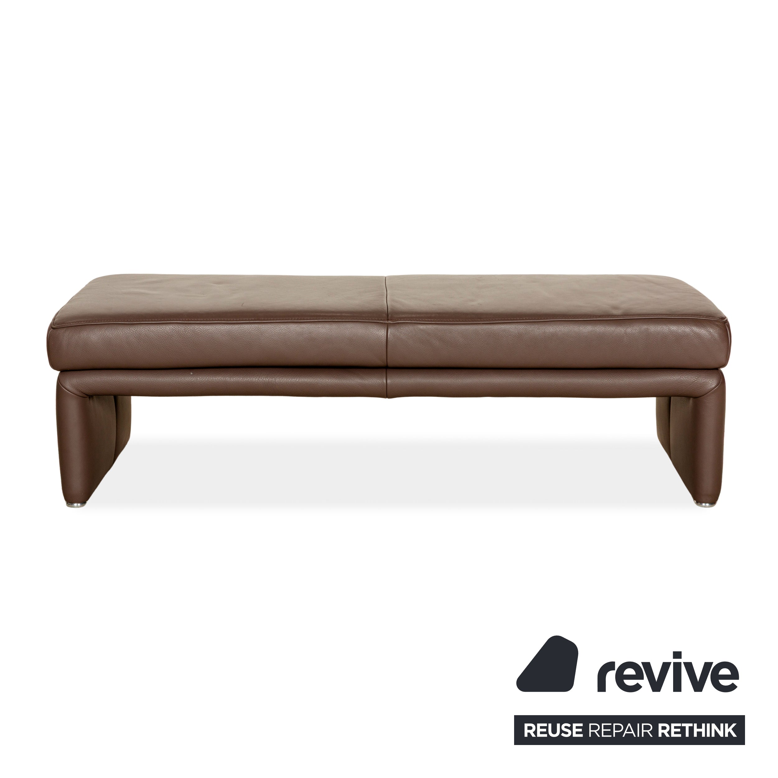 Koinor Raoul Leather Stool Brown
