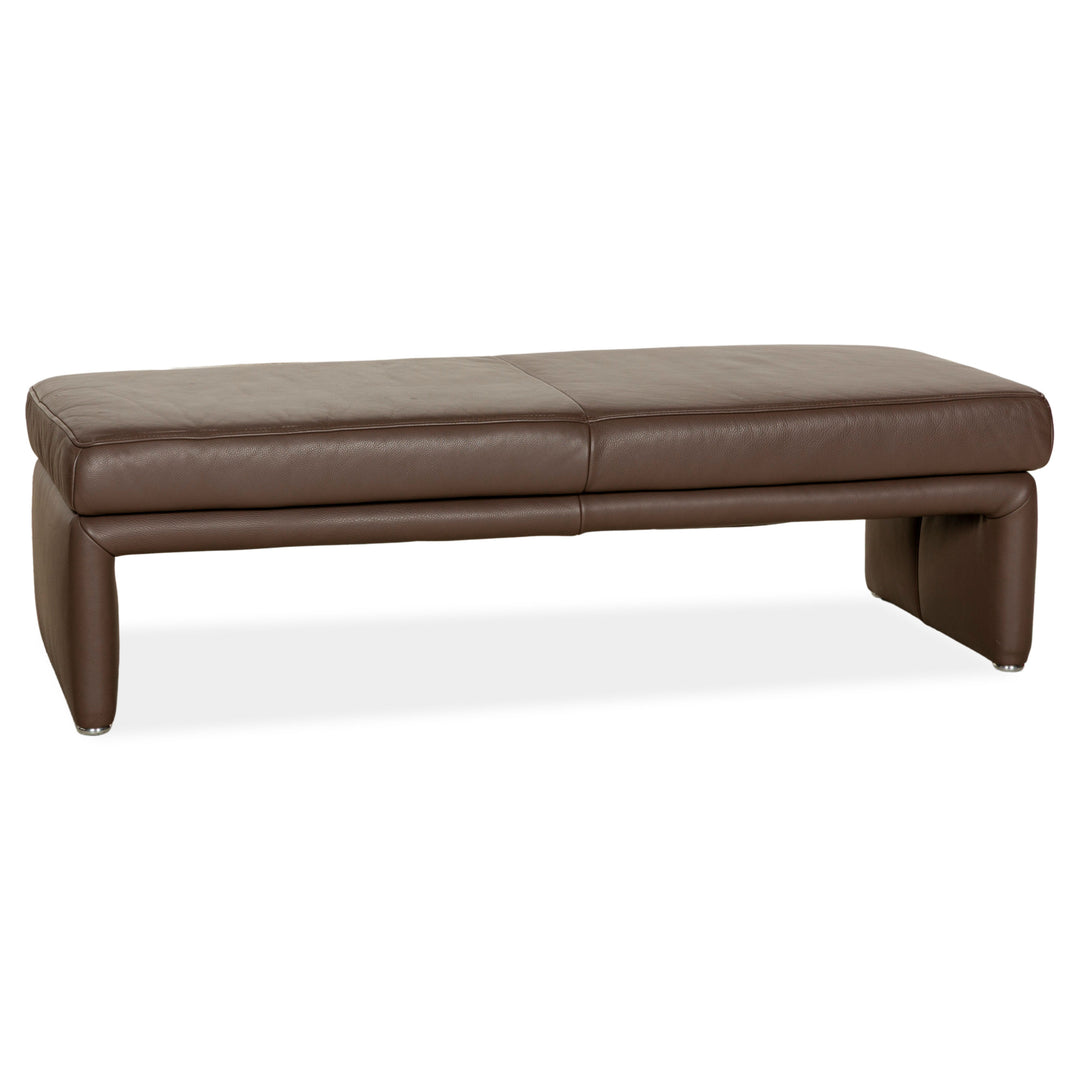 Koinor Raoul Leder Hocker Braun