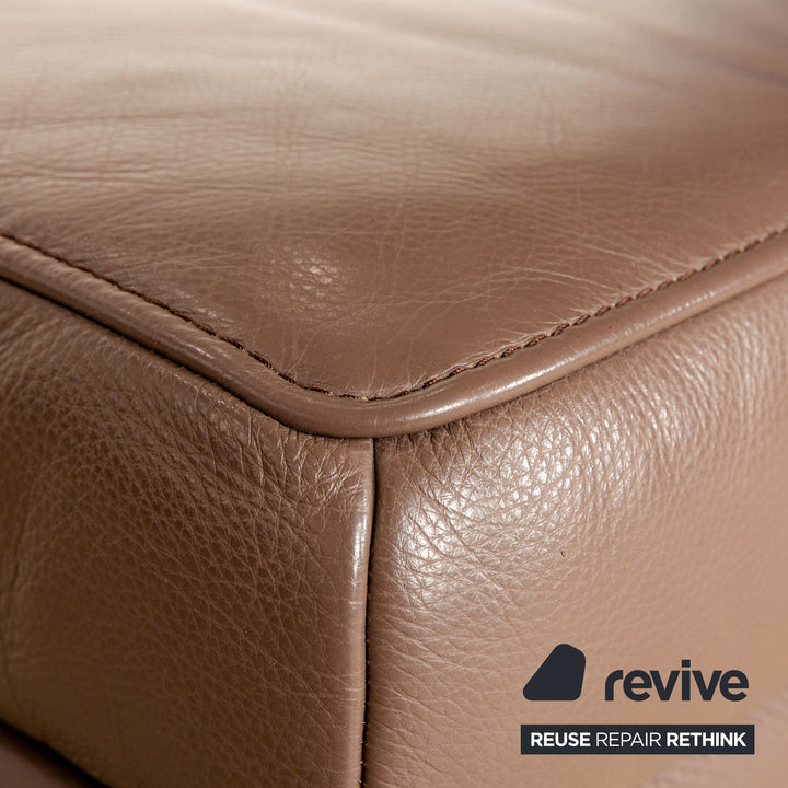 Koinor Raoul Tabouret en Cuir Marron