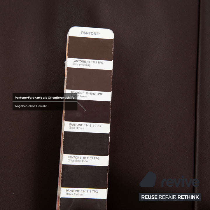 Koinor Raoul Leder Hocker Sitzbank Braun