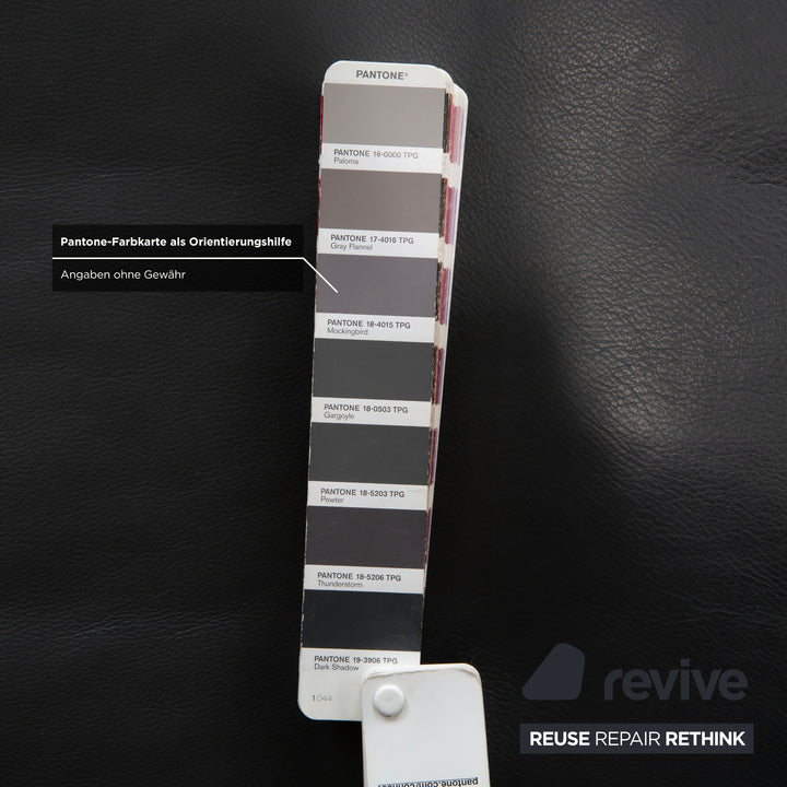 Koinor Raoul Leder Liege Dunkelgrau Anthrazit elektrische Funktion