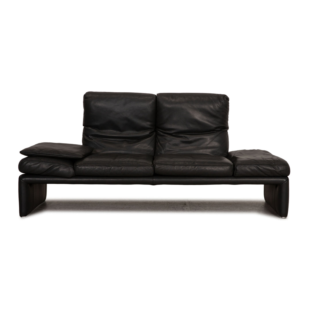 Koinor Raoul Canapé 2 Places en Cuir Anthracite Fonction Canapé