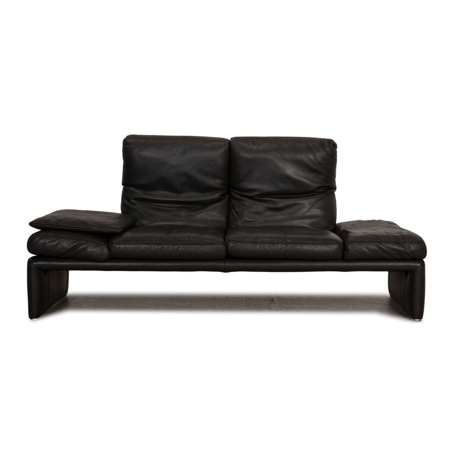 Koinor Raoul Leder Zweisitzer Anthrazit Sofa Couch Funktion