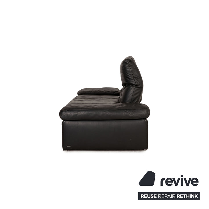 Koinor Raoul Canapé 2 Places en Cuir Anthracite Fonction Canapé