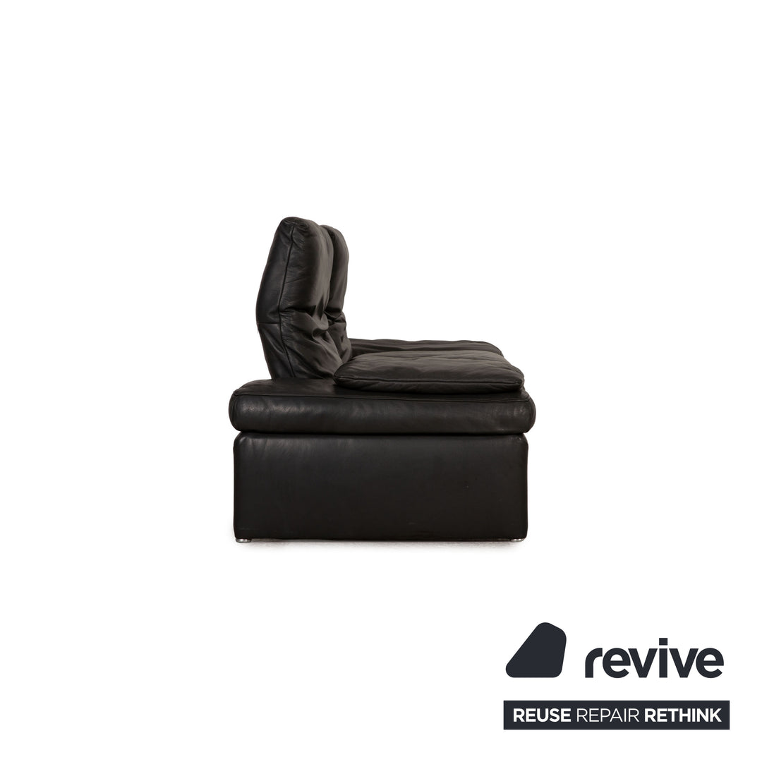 Koinor Raoul Canapé 2 Places en Cuir Anthracite Fonction Canapé