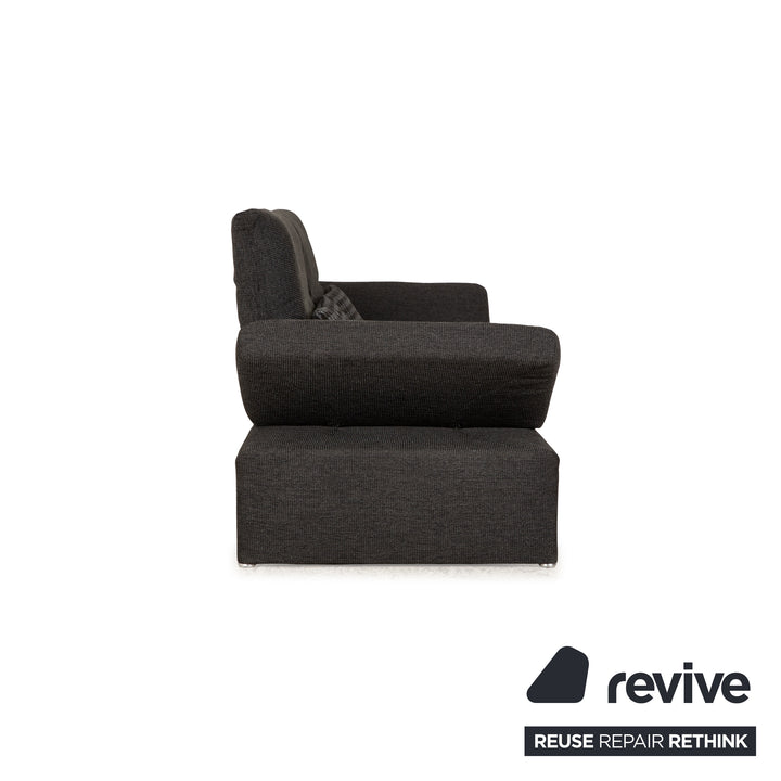 Koinor Raoul Fabric Three-Seater Gray Manual Function