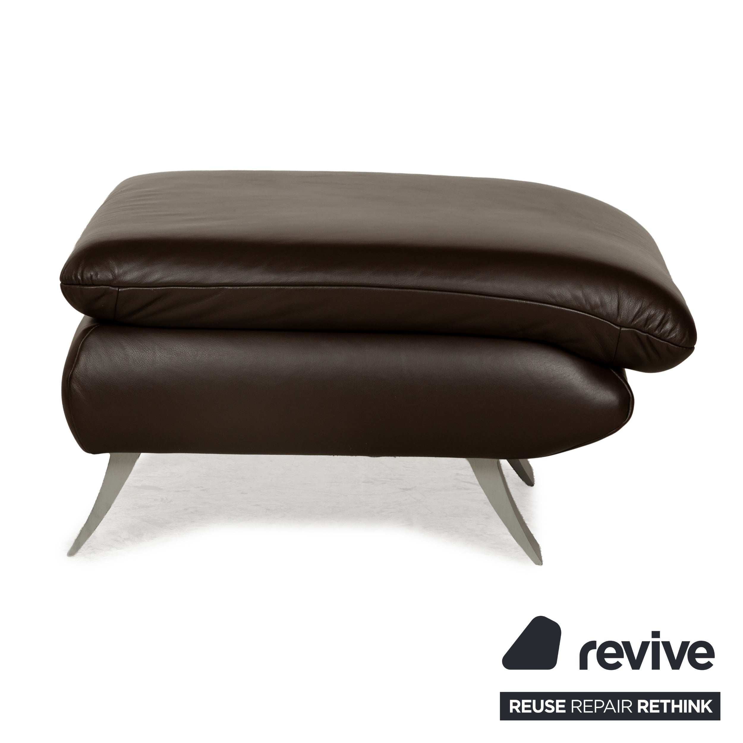 Koinor Rossini Leather Stool Brown