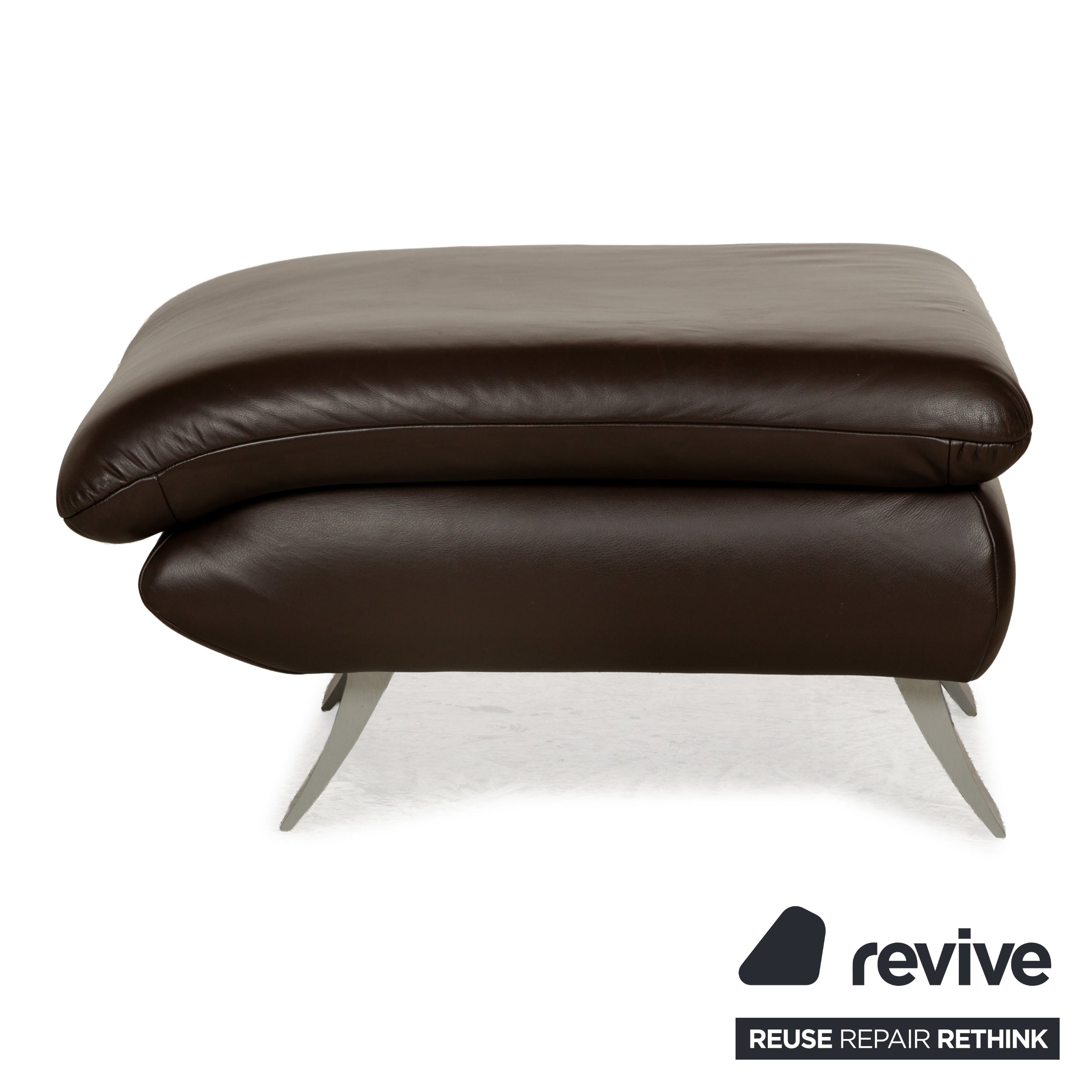 Koinor Rossini Leather Stool Brown