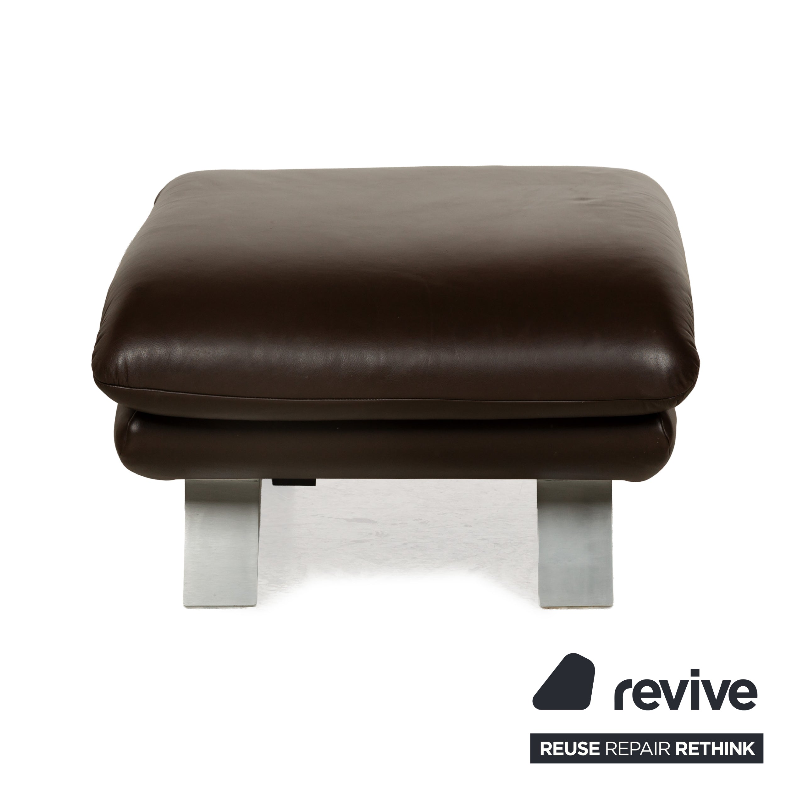 Koinor Rossini Leather Stool Brown