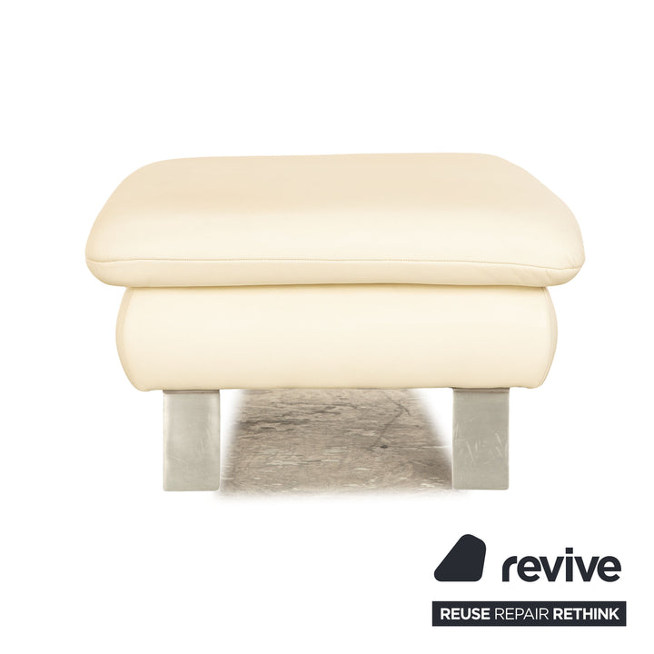 Koinor Rossini leather stool cream