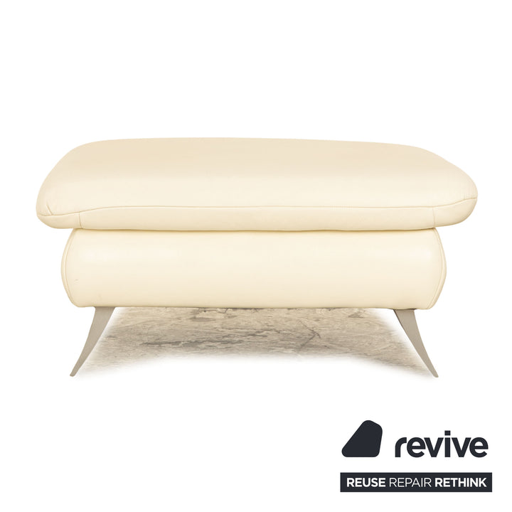 Koinor Rossini leather stool cream