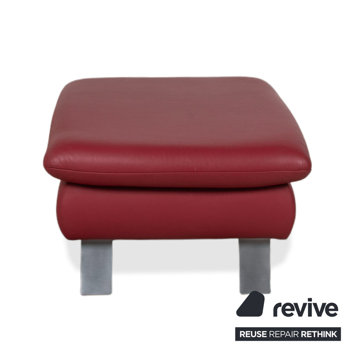 Koinor Rossini Leather Stool Red