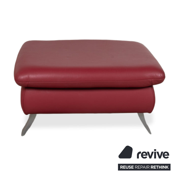 Koinor Rossini Leather Stool Red