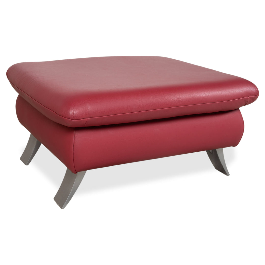 Koinor Rossini Leather Stool Red