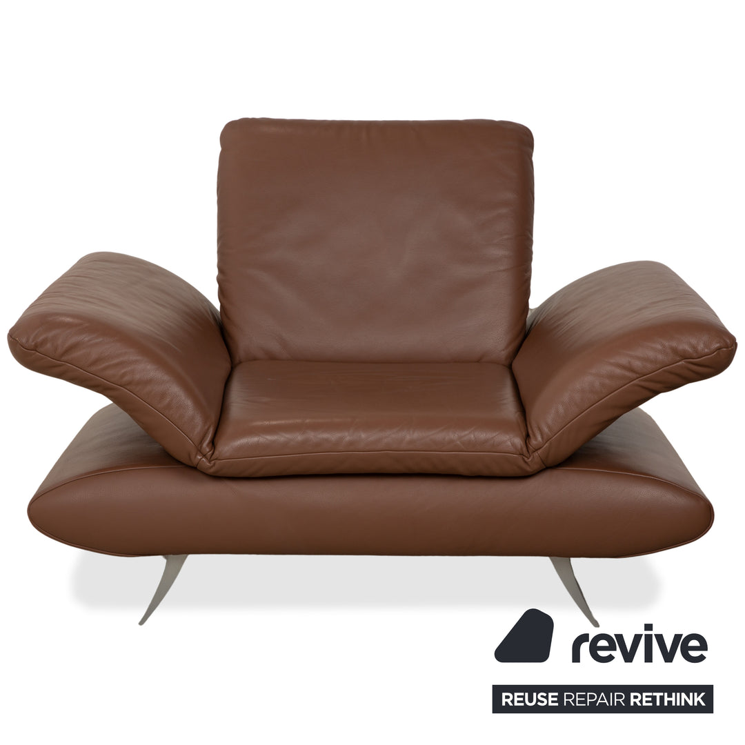 Koinor Rossini Leder Sessel Braun manuelle Funktion