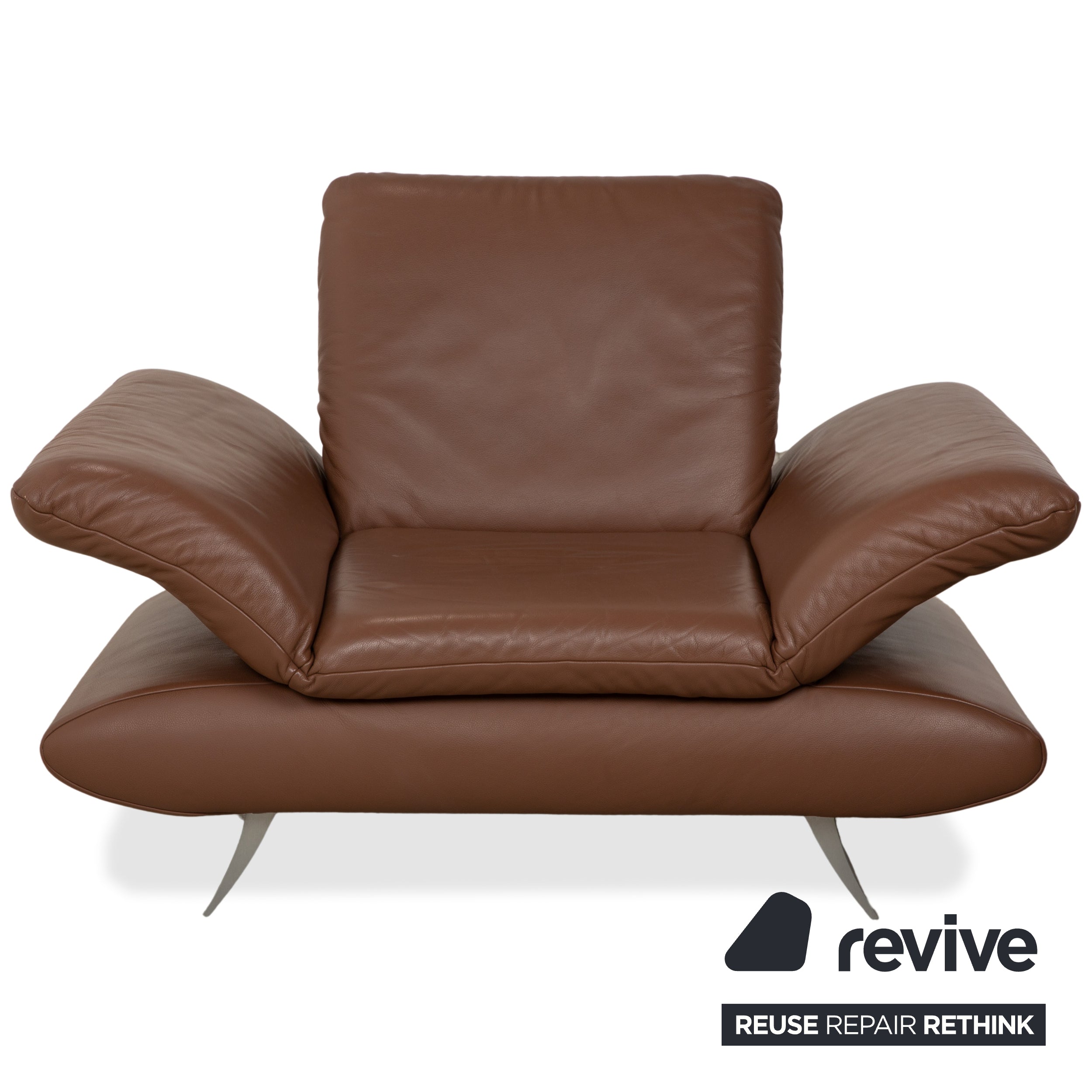 Koinor Rossini Leder Sessel Braun manuelle Funktion