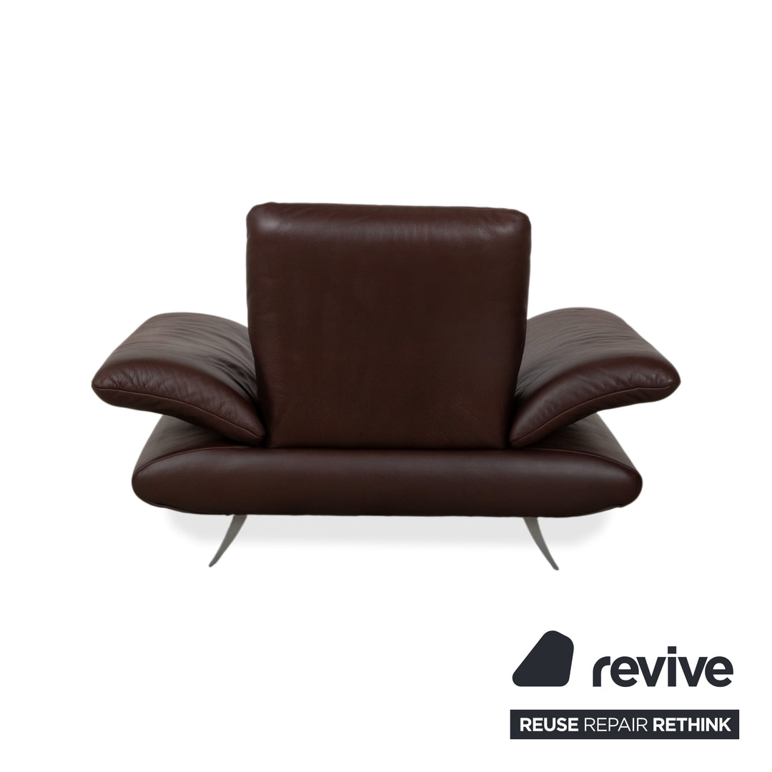 Koinor Rossini Leder Sessel Braun manuelle Funktion