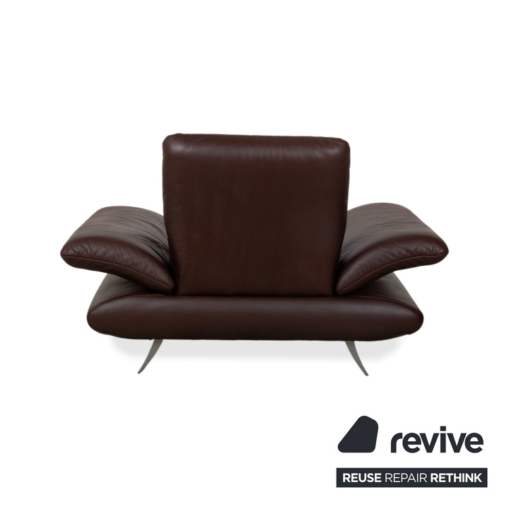 Koinor Rossini Leder Sessel Braun manuelle Funktion