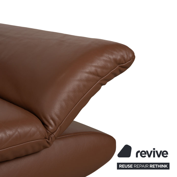 Koinor Rossini Leder Sessel Braun manuelle Funktion