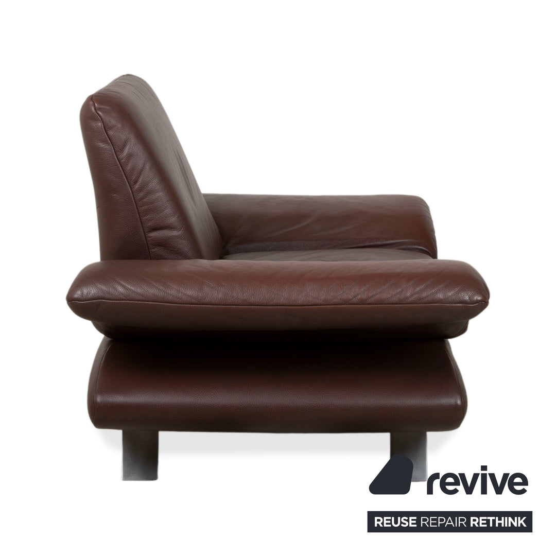 Koinor Rossini Leder Sessel Braun manuelle Funktion