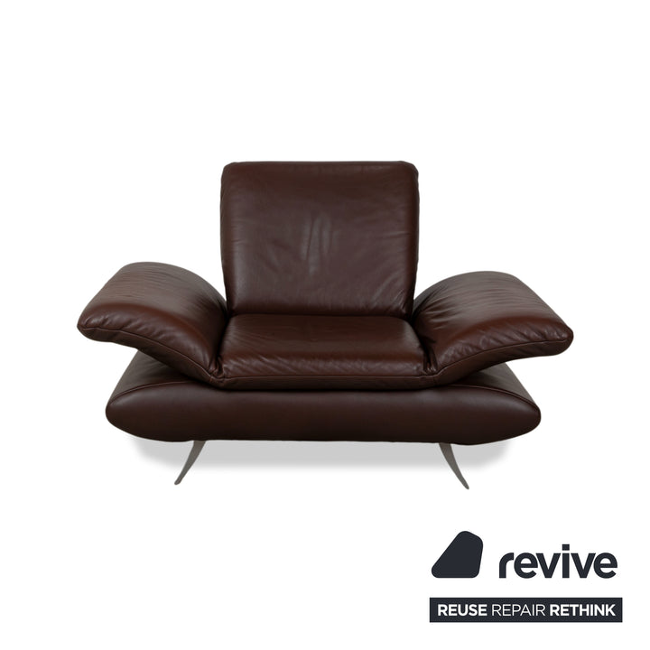 Koinor Rossini Leder Sessel Braun manuelle Funktion