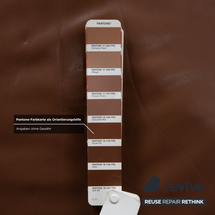 Koinor Rossini Leder Sessel Braun manuelle Funktion