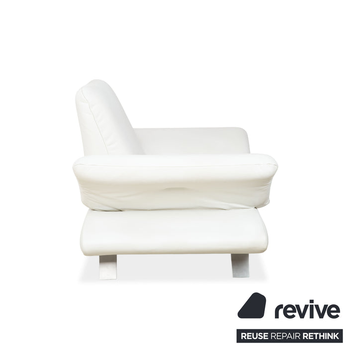 Koinor Rossini Leather Armchair Cream White Manual Function