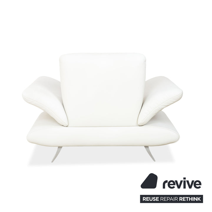 Koinor Rossini Leder Sessel Creme Weiß manuelle Funktion