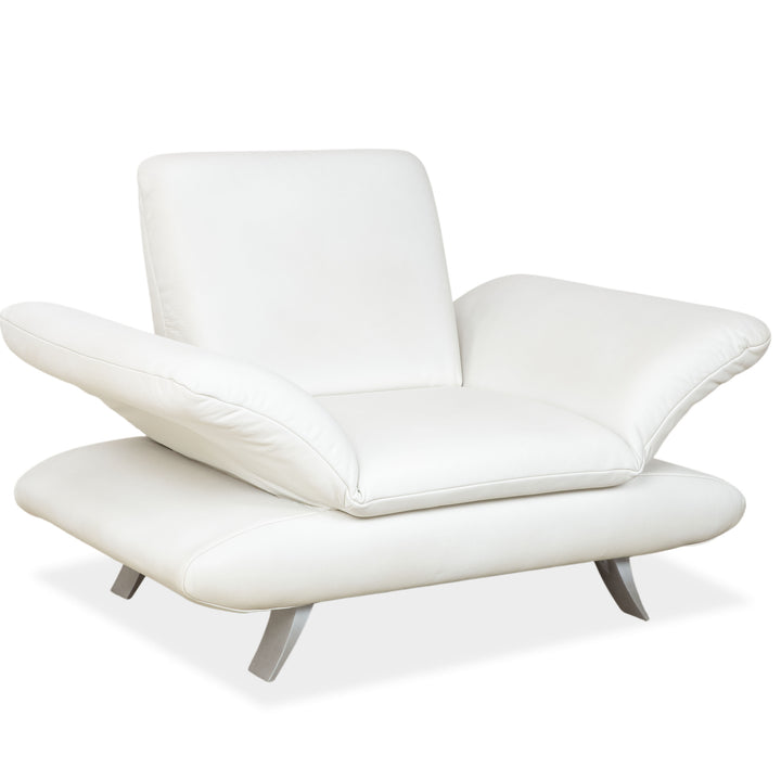 Koinor Rossini Leder Sessel Creme Weiß manuelle Funktion