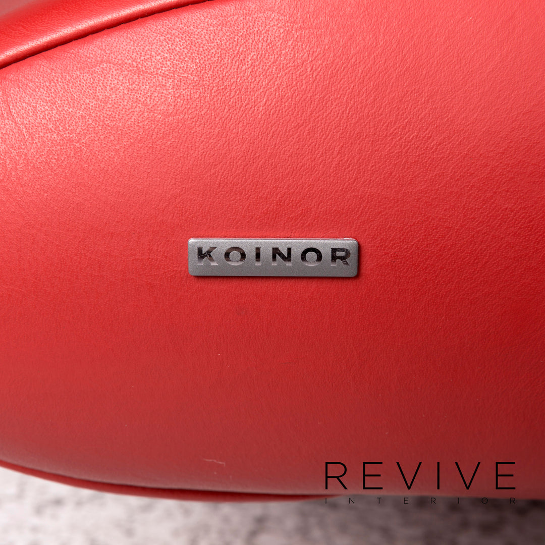Koinor Rossini Leather Armchair Red #10169