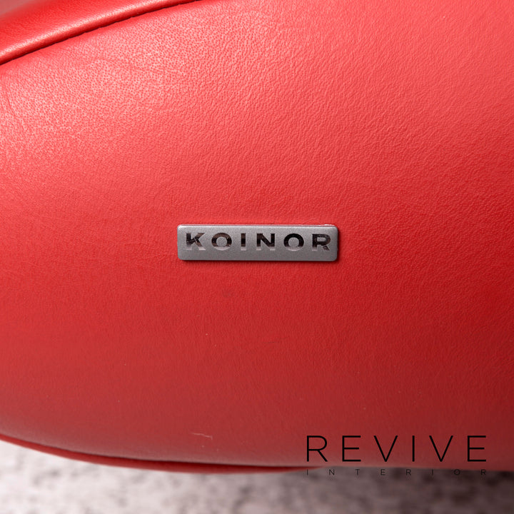 Koinor Rossini Leather Armchair Red #10169