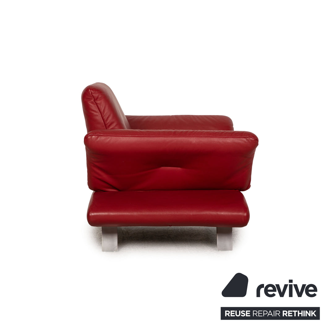 Koinor Rossini Leder Sessel Rot