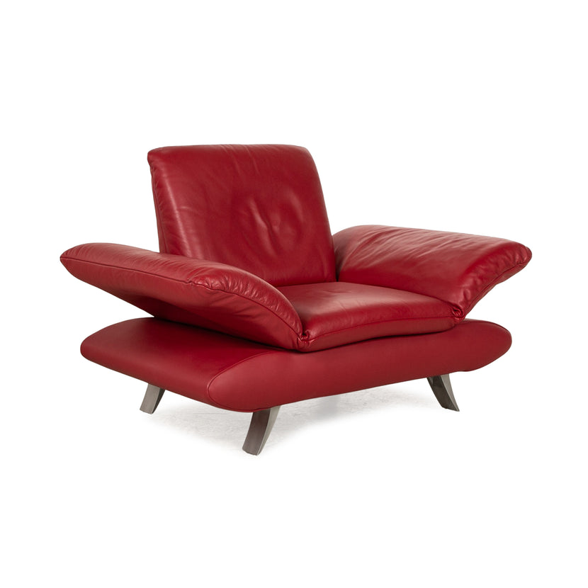 Koinor Rossini Leather Armchair Red manual function