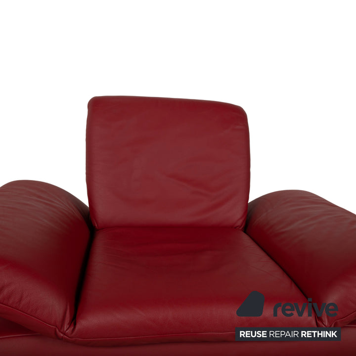 Koinor Rossini Leather Armchair Red manual function