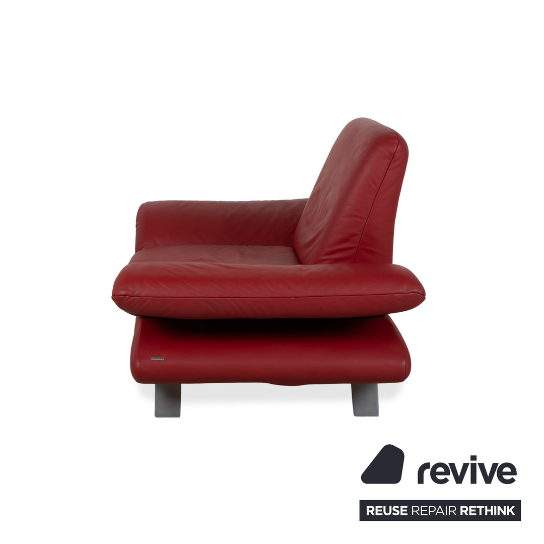 Koinor Rossini Leather Armchair Red manual function