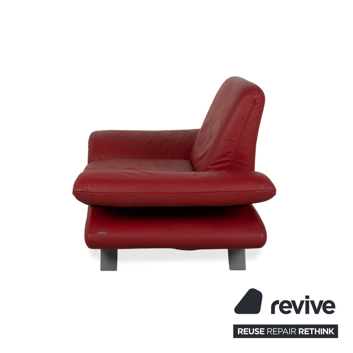 Koinor Rossini Leather Armchair Red manual function