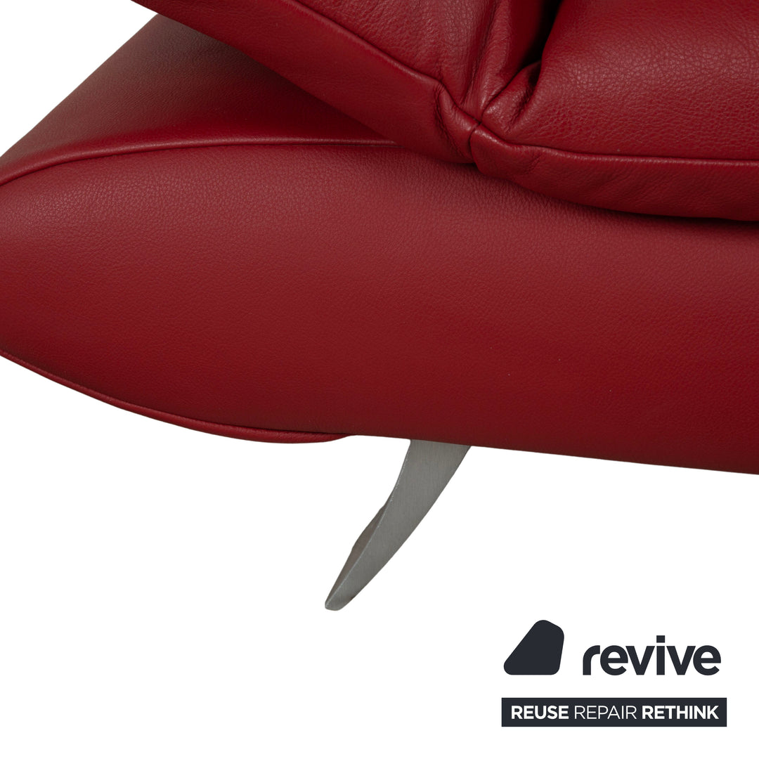 Koinor Rossini Leather Armchair Red manual function