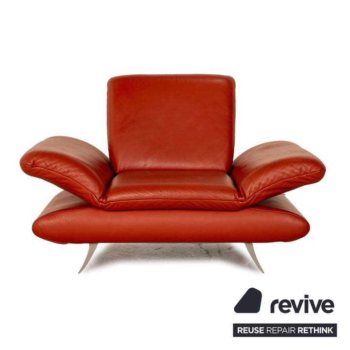 Koinor Rossini Leather Armchair Red manual function
