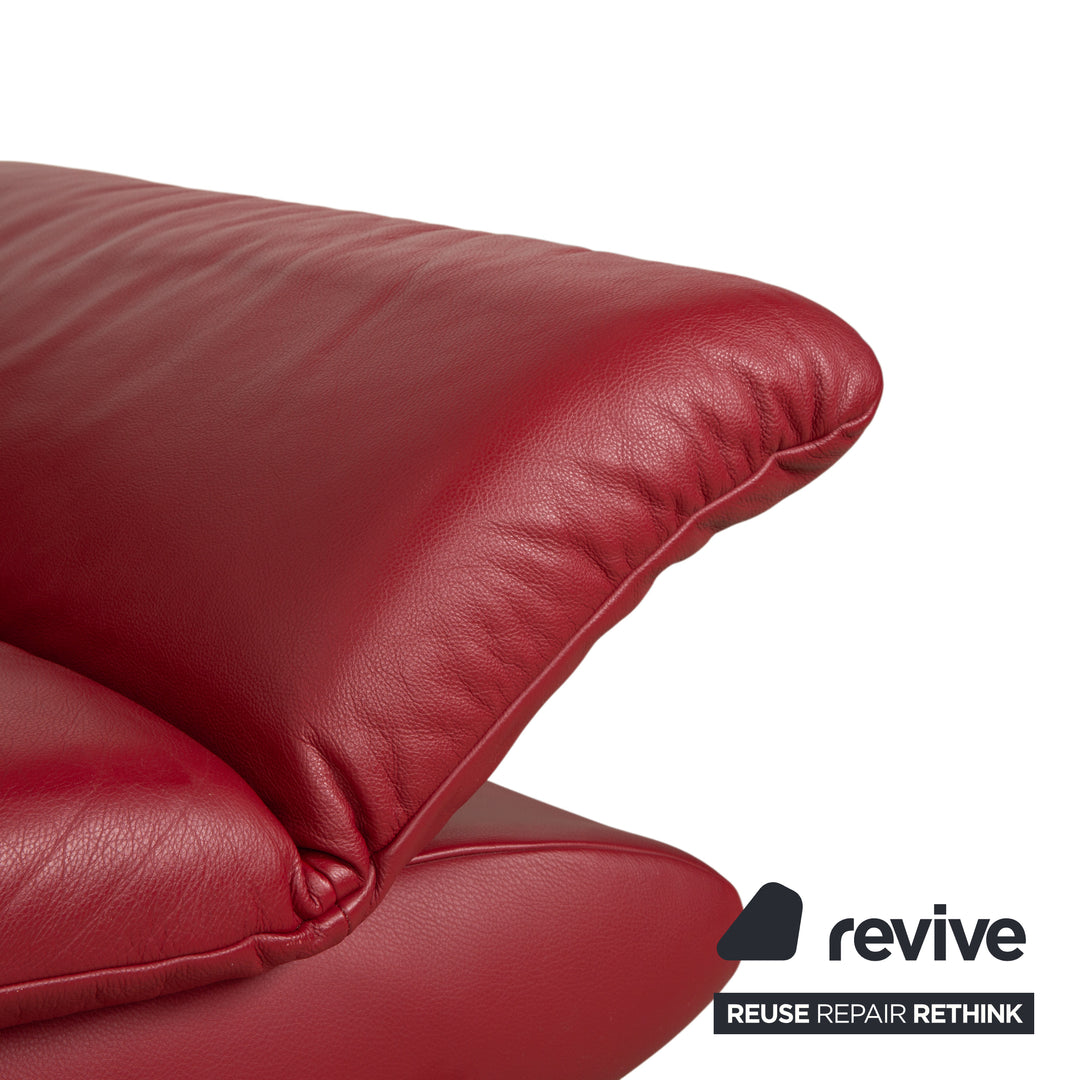 Koinor Rossini Leather Armchair Red manual function