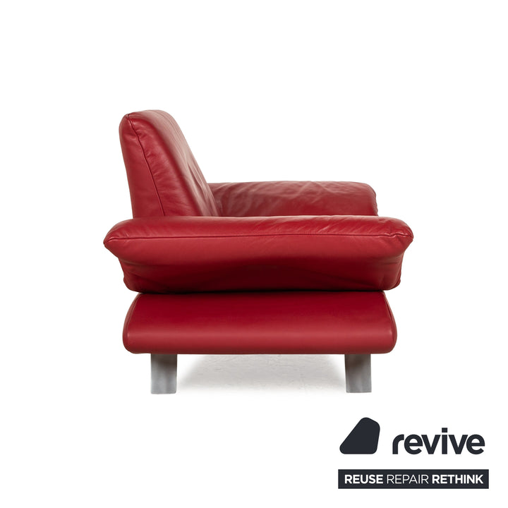 Koinor Rossini Leather Armchair Red manual function