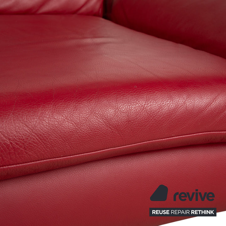 Koinor Rossini Leather Armchair Red manual function